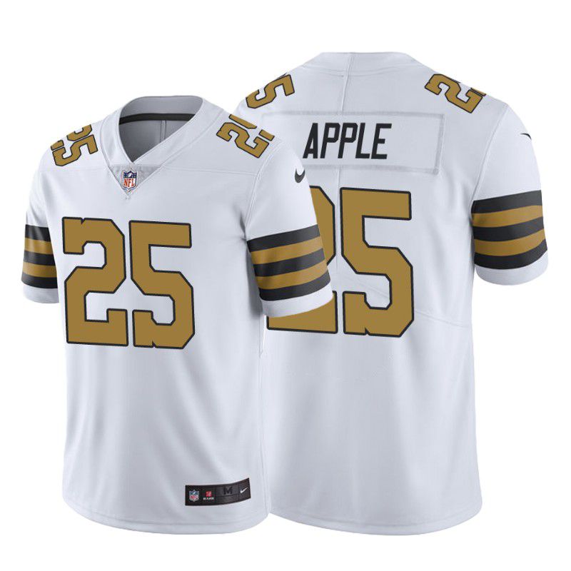 Men New Orleans Saints #25 Eli Apple Nike White Color Rush Limited NFL Jersey->new orleans saints->NFL Jersey
